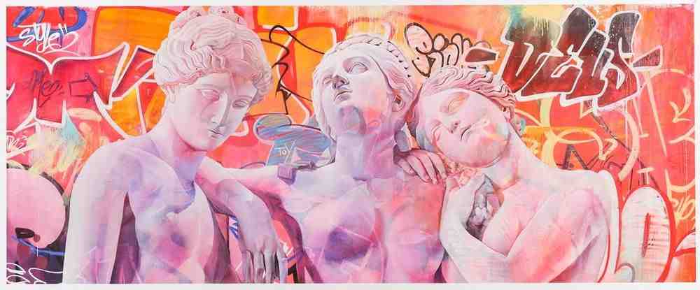 Pichiavo, ‘Orphic Hymn To The Three Graces II’, 04-08-2022, Print, Pigment print on cotton paper 290gsm, Station 16, Numbered