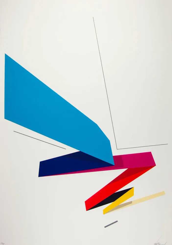 Remi Rough, ‘Descension’, 2021, Print, 10 colour screen print, Art Republic, Numbered