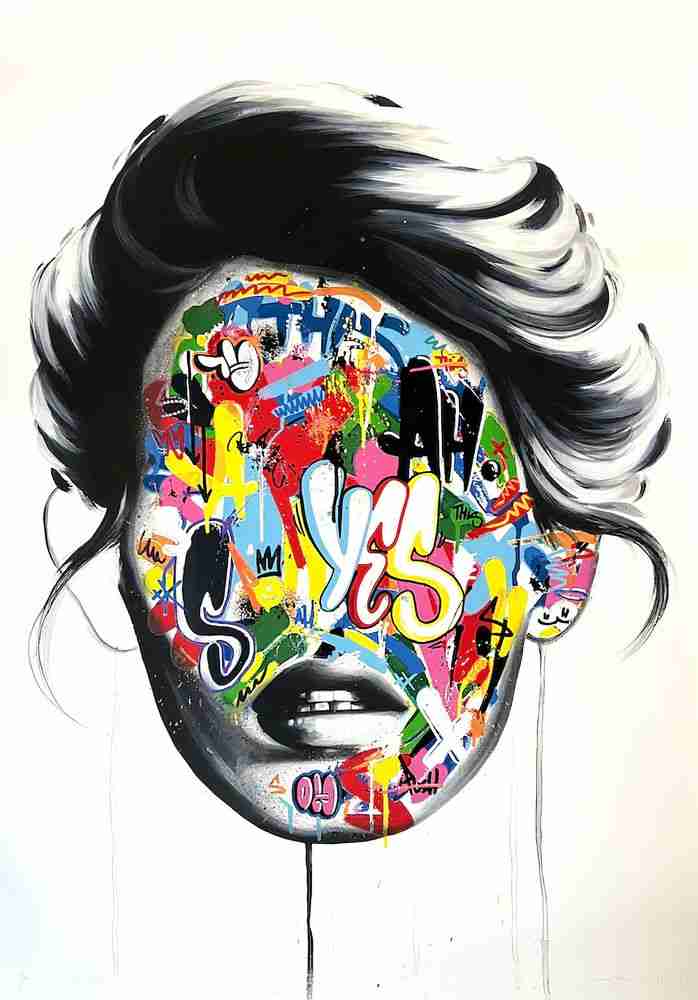 Martin Whatson, ‘La Cage Entre Les Frontieres’, 18-06-2022, Print, Pigment with 18 Colour Screen Print On 300 Somerset paper, Graffiti Prints, Numbered