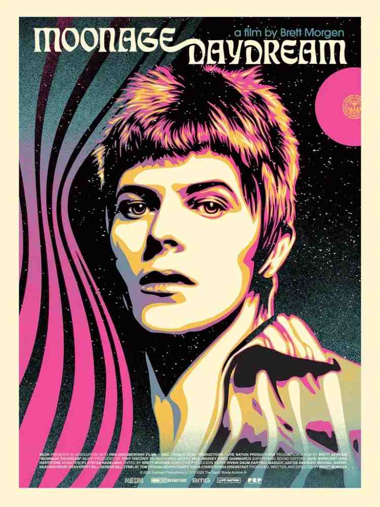Shepard Fairey (Obey), ‘Moonage Daydream (David Bowie Film)’, 2023, Print, Offset lithograph, Self released, Numbered