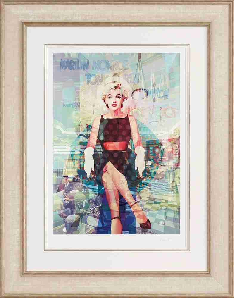 Stuart McAlpine Miller, ‘Marilyn Monroe: Bright Young Thing (The Savoy Suite - Framed)’, 2018, Print, Pigment print, Castle Fine Art, Numbered, Framed