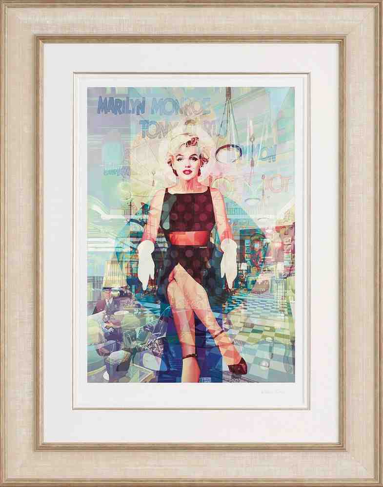 Stuart McAlpine Miller, ‘Marilyn Monroe: Bright Young Thing (The Savoy Suite - Framed)’, 2018, Print, Pigment print, Castle Fine Art, Numbered, Framed