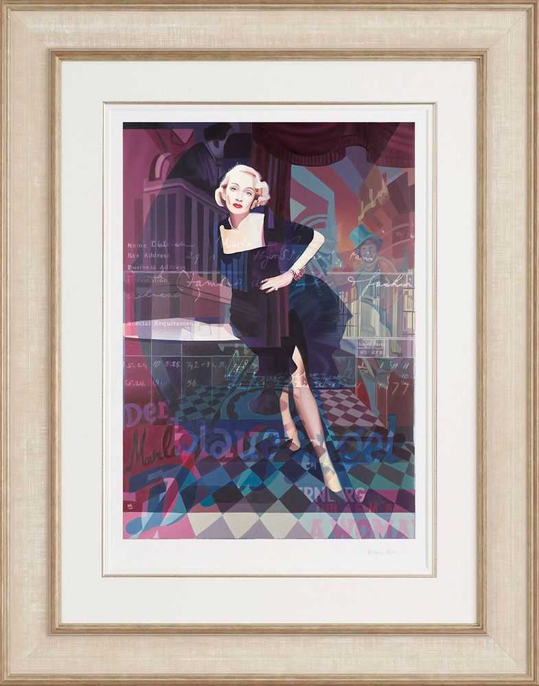 Stuart McAlpine Miller, ‘Marlene Dietrich: Into My World (The Savoy Suite - Framed)’, 2018, Print, Pigment print, Castle Fine Art, Numbered, Framed