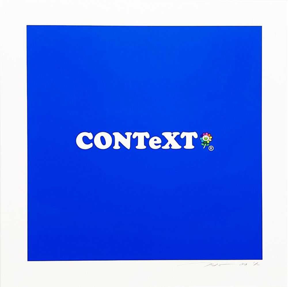 Takashi Murakami, ‘Context’, 27-01-2022, Print, Silkscreen, Kaikai Kiki Co., Ltd., Numbered