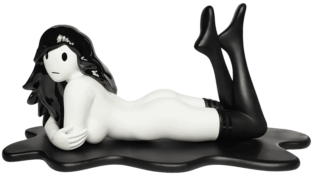 Takeru Amano, ‘Venus & Socks (Black & White)’, 2021, Sculpture, Resin, APPortfolio, Numbered