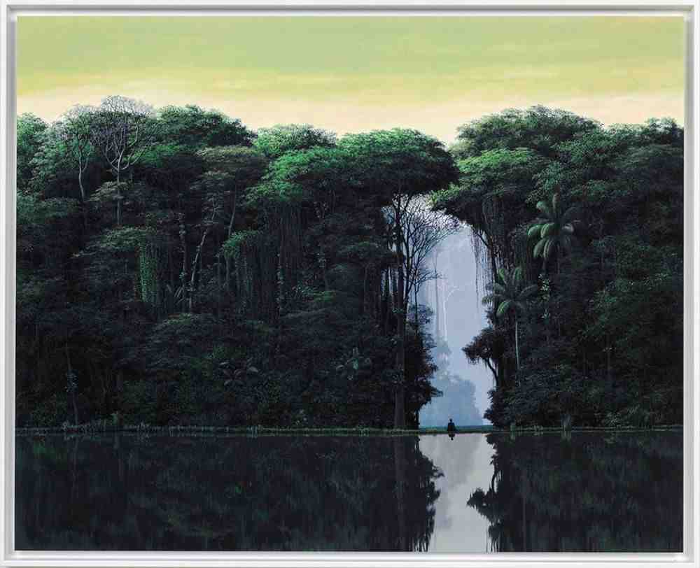 Tomas Sanchez, ‘Meditador En La Orilla’, 12-08-2020, Print, 23 colour fine art screenprint on 410gsm Somerset enhanced white satin paper, Avant Arte, Numbered, Dated