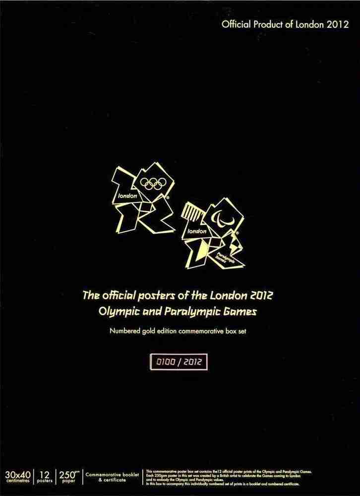 Tracey Emin, ‘London 2012 Olympic and Paralympic Games Posters Set’, 2012, Print, Offset Lithograph, null, Numbered