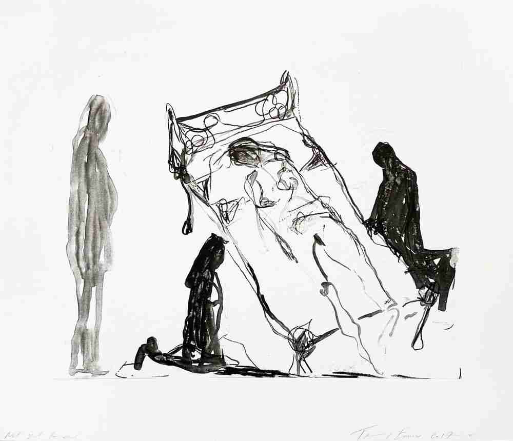 Tracey Emin, ‘Not Yet The End’, 2017, Print, Lithograph on Somerset 300gsm paper, Royal Academy of Arts, Numbered, Dated