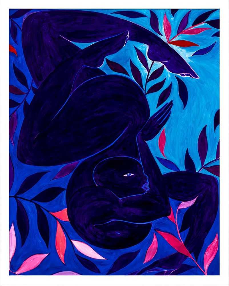 Tunji Adeniyi Jones, ‘Blue Dancer’, 2018, Print, Archival pigment print, Exhibition A, Numbered