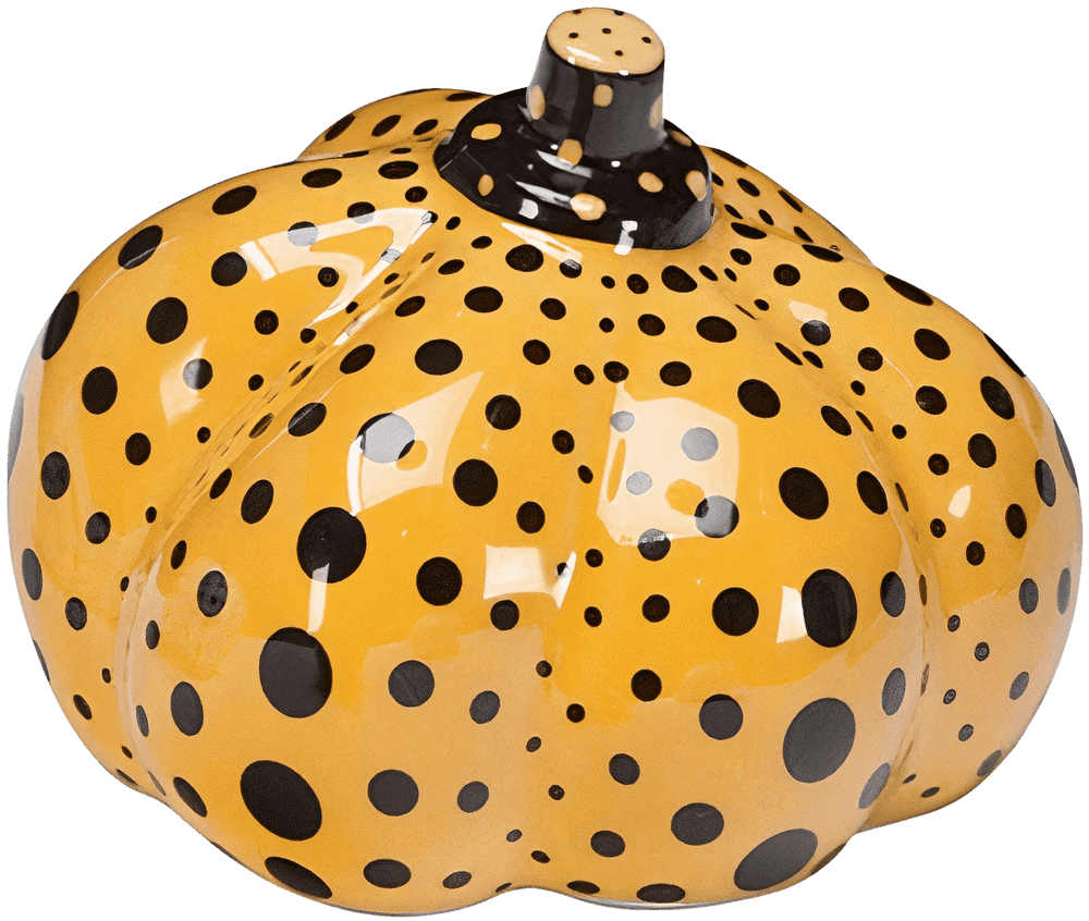 Yayoi Kusama, ‘Pumpkin #2 (Limoges - Yellow)’, 2002, Sculpture, Limoges porcelain, FMR Trading, Numbered, Dated
