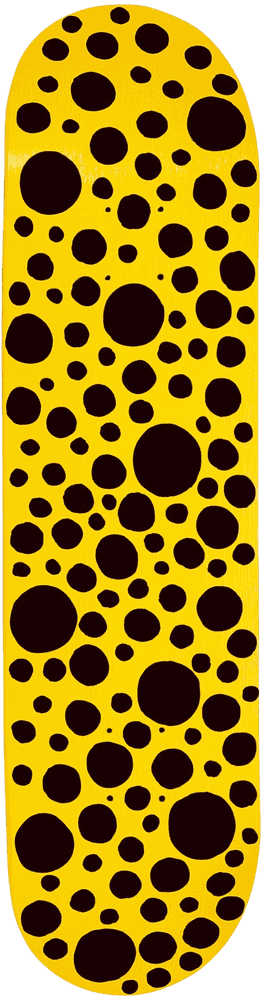 Yayoi Kusama, ‘Small Black Dots (Skateboard)’, 2018, Collectible, 7-ply canadian maple wood, MoMA, 