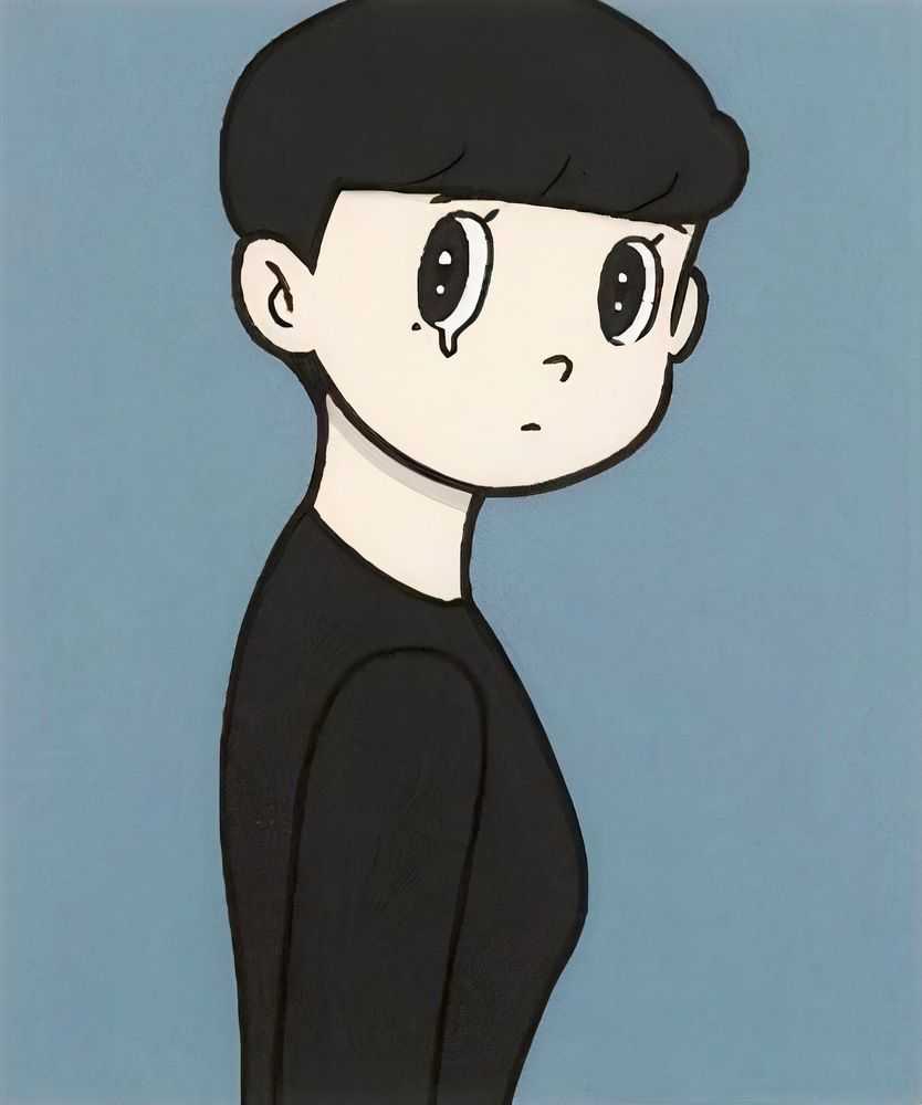 Yuya Hashizume, ‘Eyewater ver. Short Hair’, 2021, Print, Digital print on paper, Gallery Kogure, Numbered